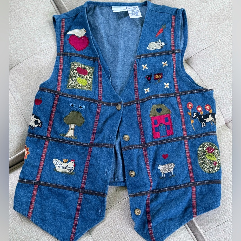 Adorable farm/country vest